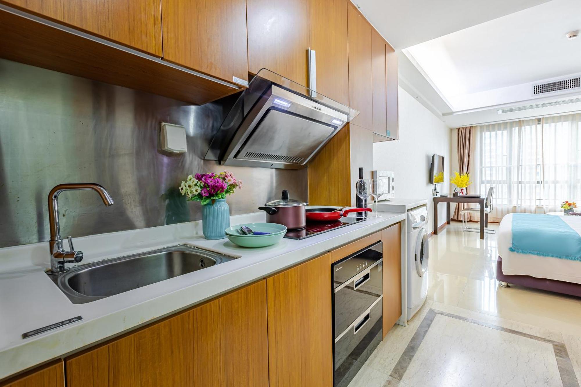 Waifiden Apartment Min Jian Financial Building-Free Shuttle Bus During The Canton Fair Zewnętrze zdjęcie
